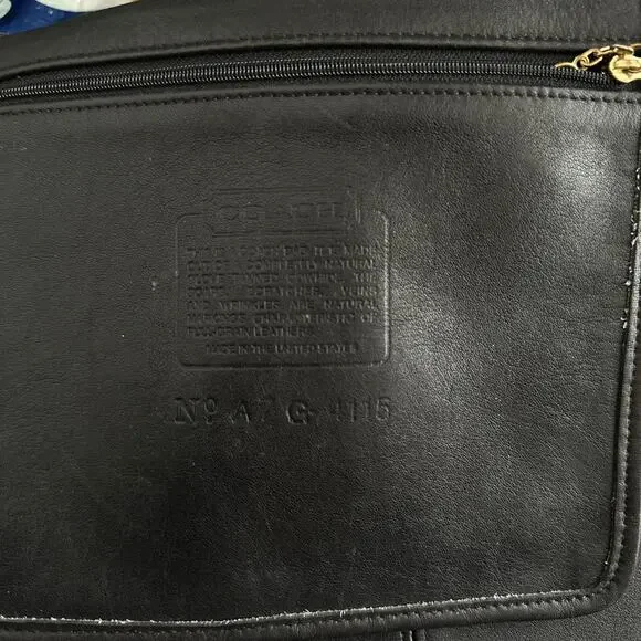 AS IS VINTAGE COACH *REHAB BUNDLE of 3 FLAWS Leather N30-9790 & AG-4115 & Wallet - Picture 16 of 16